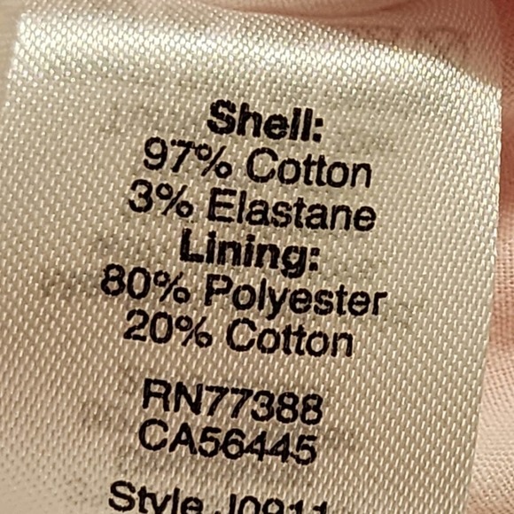 J. CREW‎ pink orange and white plaid ruffled skirt size 0 - Picture 7 of 8